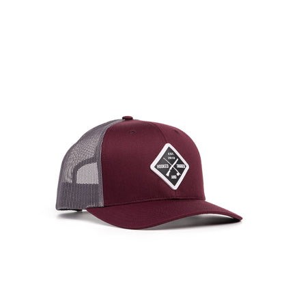 Hooked & Tagged  - Shotgun & Fly Rod Patch Hat