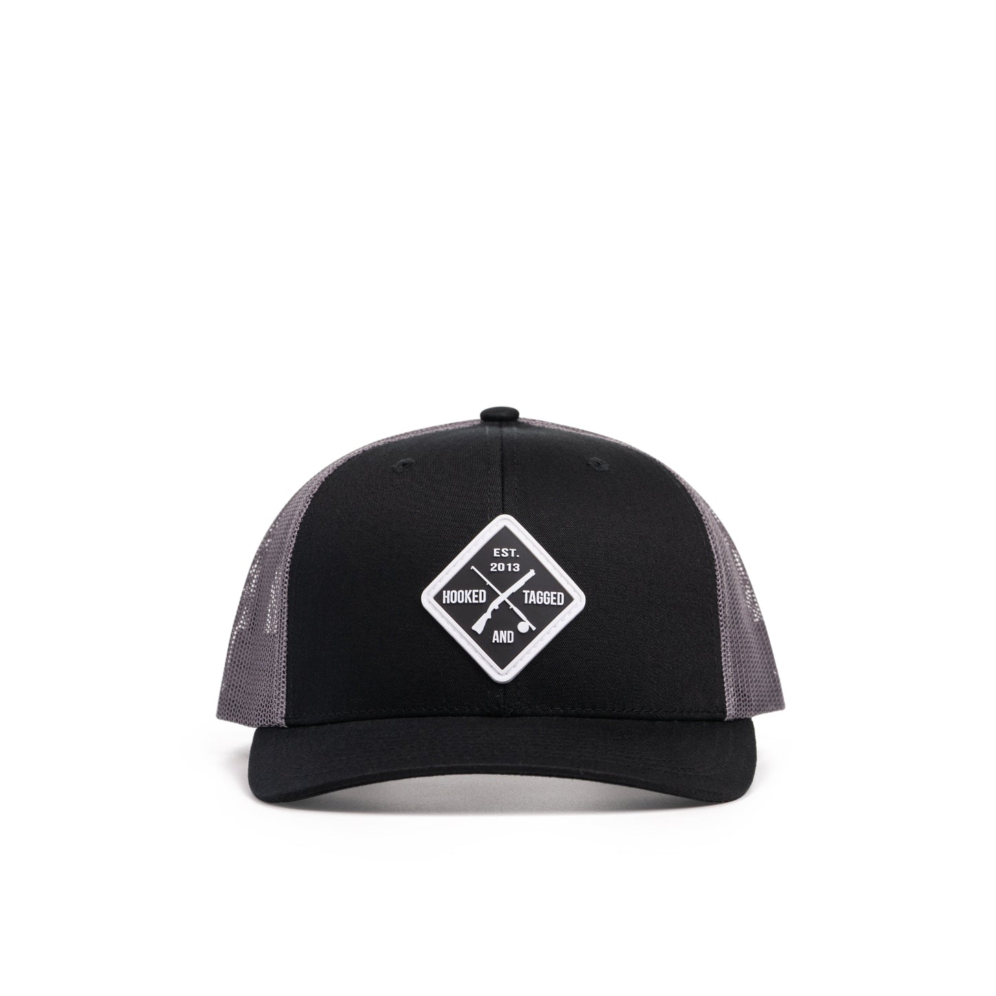 Hooked & Tagged  - Shotgun & Fly Rod Patch Hat