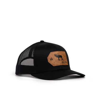 Hooked & Tagged  - Elk Patch Hat