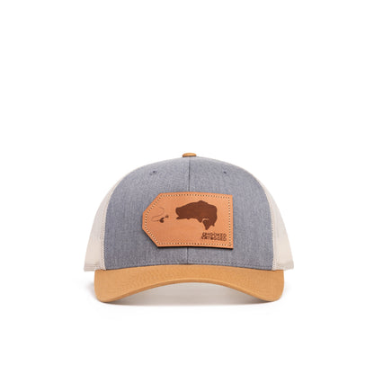 Hooked & Tagged  - Largemouth Bass Patch Hat
