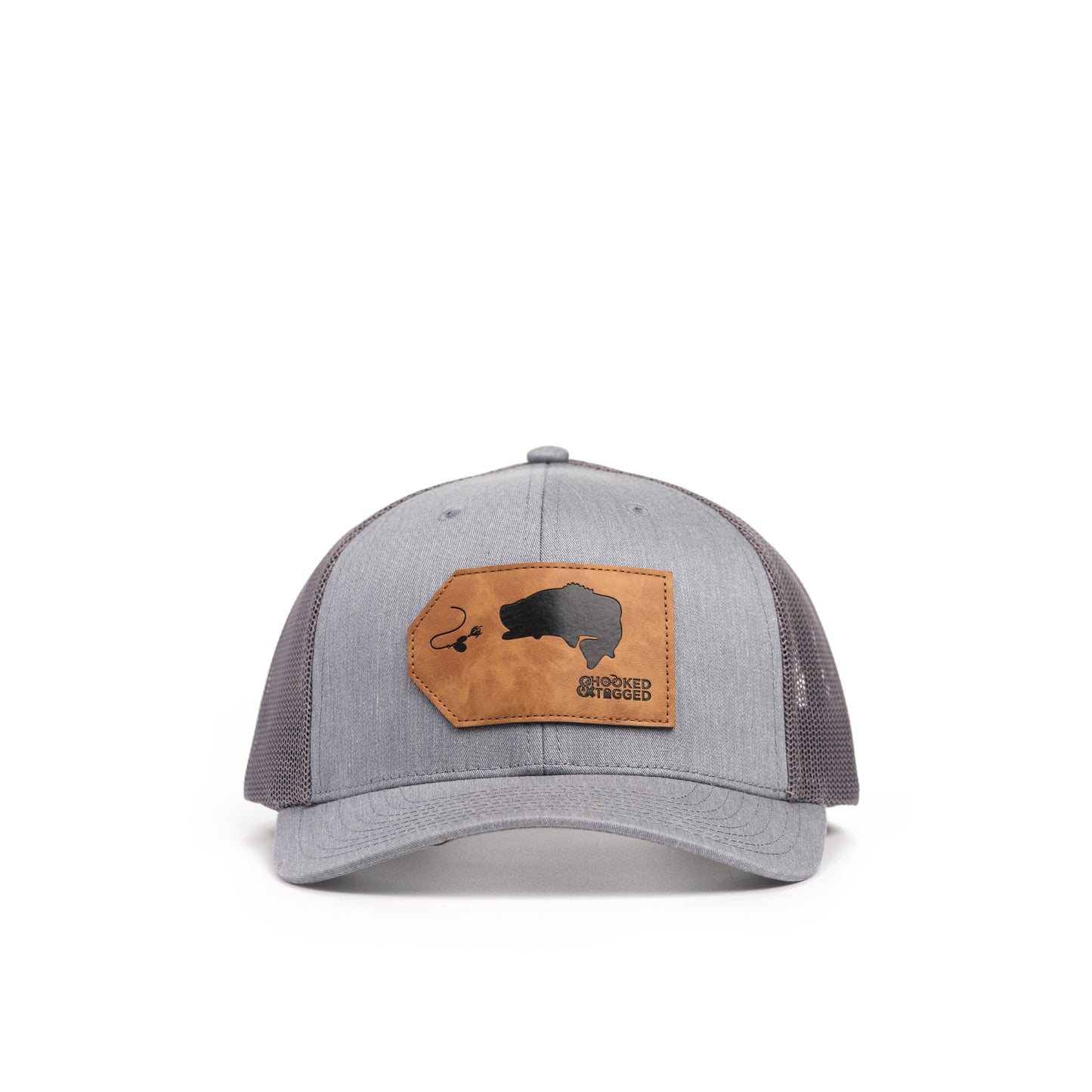 Hooked & Tagged  - Largemouth Bass Patch Hat