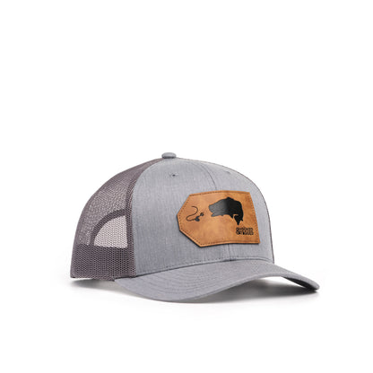 Hooked & Tagged  - Largemouth Bass Patch Hat
