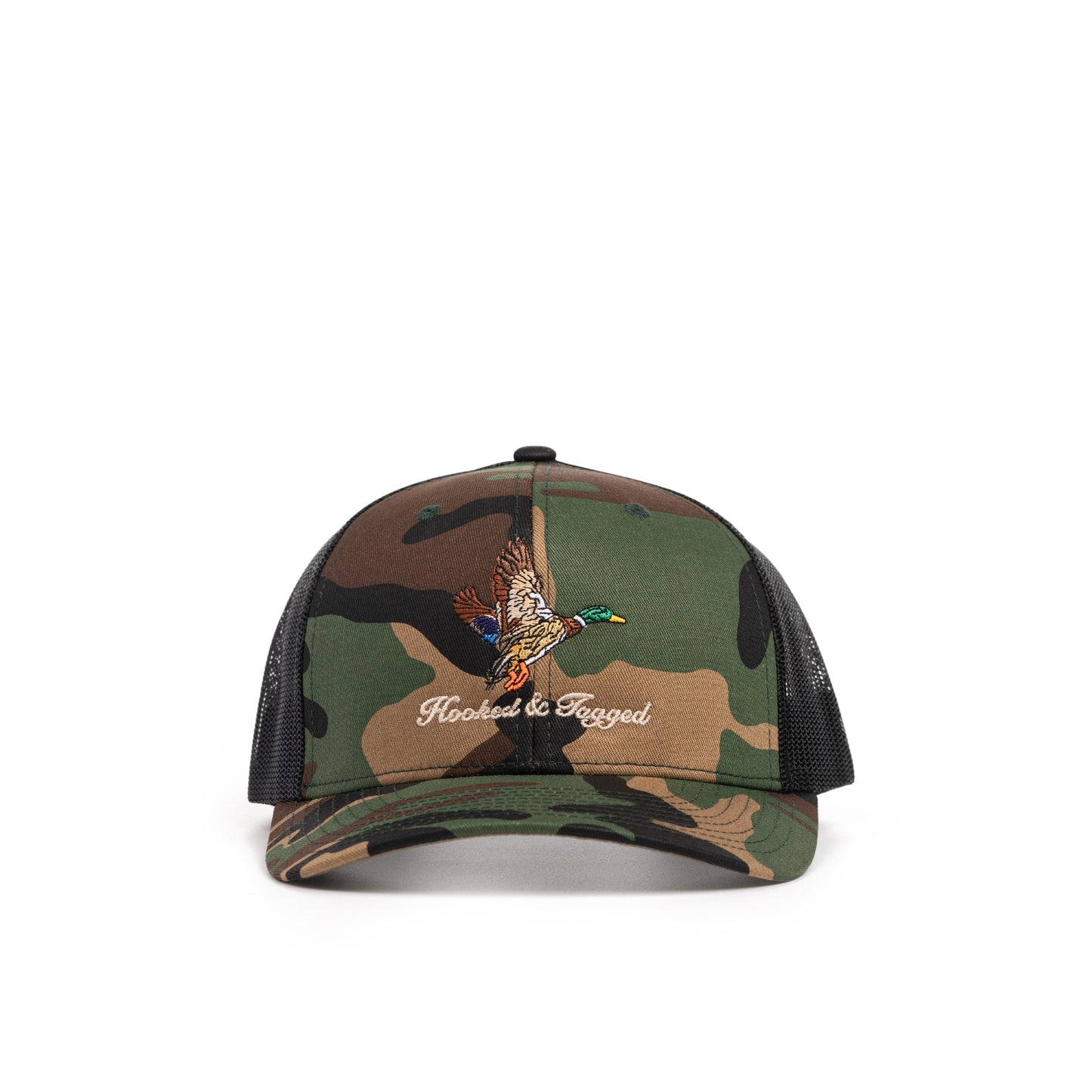 Hooked & Tagged  - In-Flight Embroidered Hat
