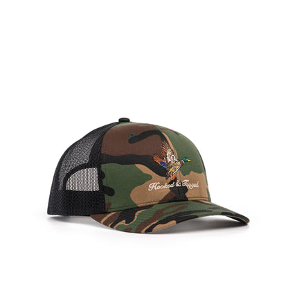 Hooked & Tagged  - In-Flight Embroidered Hat