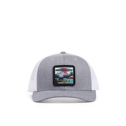 Hooked & Tagged  - Great Outdoors Patch Hat