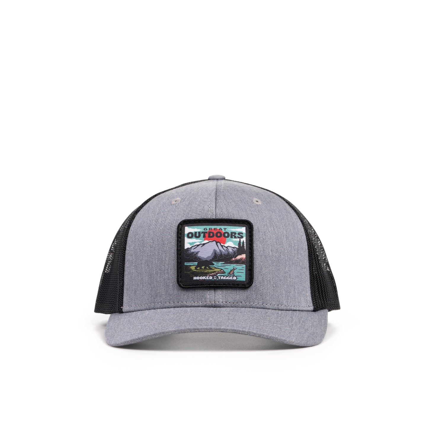 Hooked & Tagged  - Great Outdoors Patch Hat