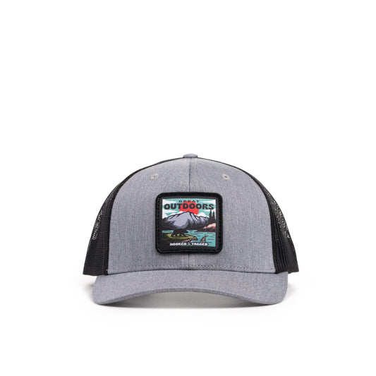 Hooked & Tagged  - Great Outdoors Patch Hat