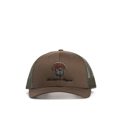 Hooked & Tagged  - Full Strut Embroidered Hat