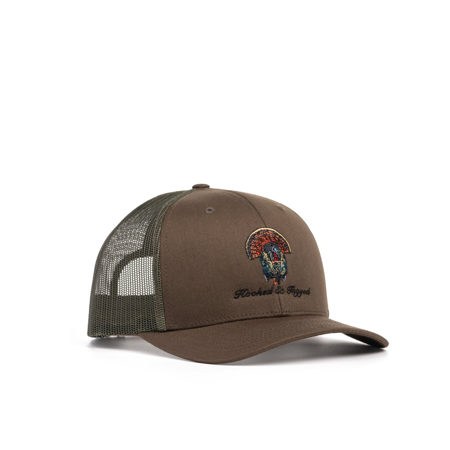 Hooked & Tagged  - Full Strut Embroidered Hat