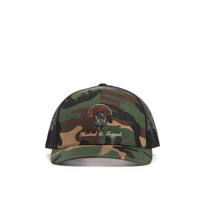 Hooked & Tagged  - Full Strut Embroidered Hat