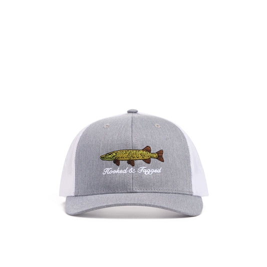 Hooked & Tagged  - Fish of 10k Casts Embroidered Hat