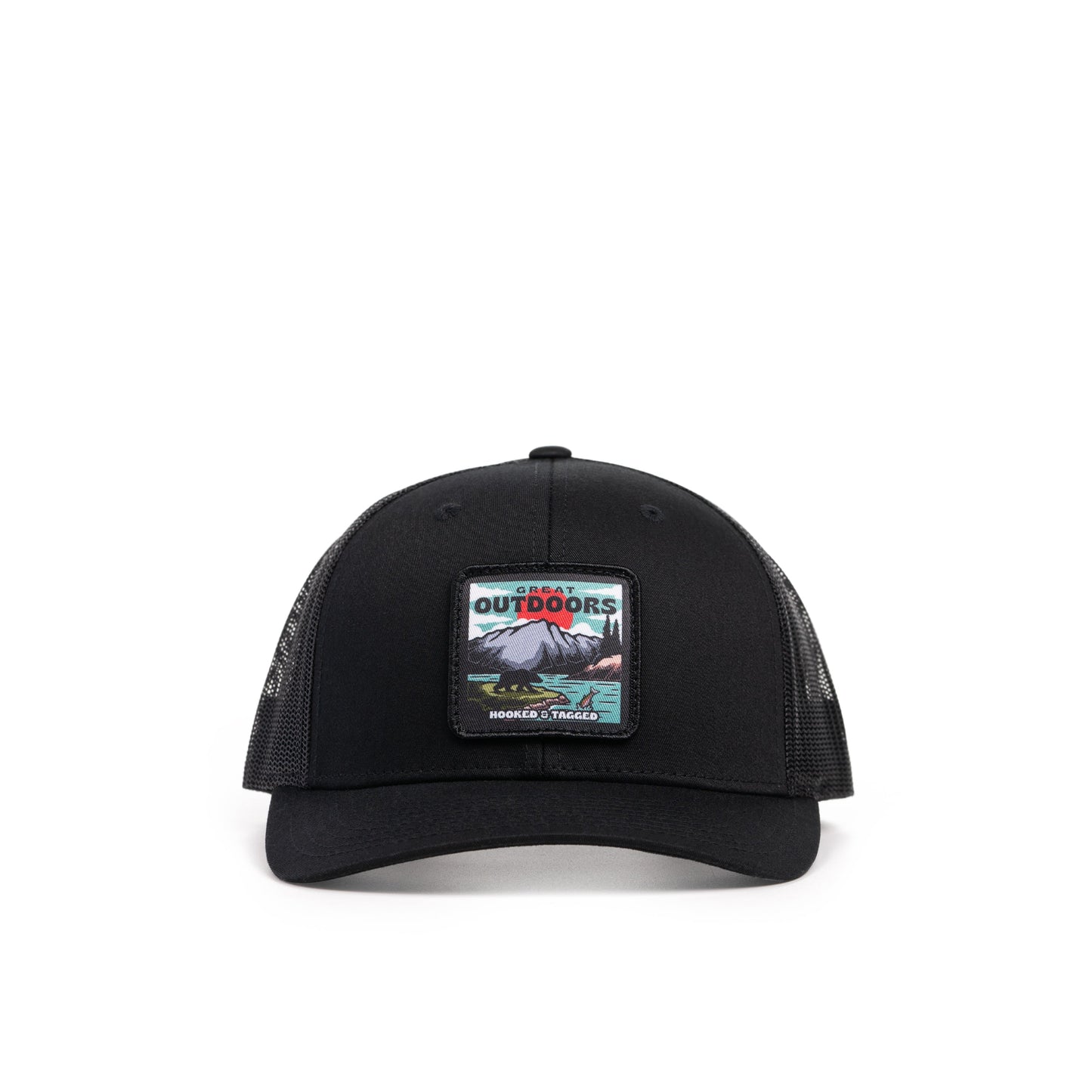 Hooked & Tagged  - Great Outdoors Patch Hat
