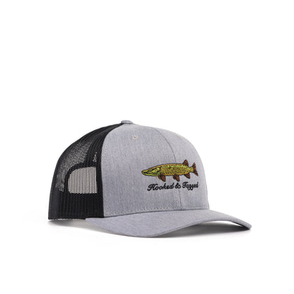 Hooked & Tagged  - Fish of 10k Casts Embroidered Hat