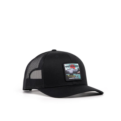 Hooked & Tagged  - Great Outdoors Patch Hat