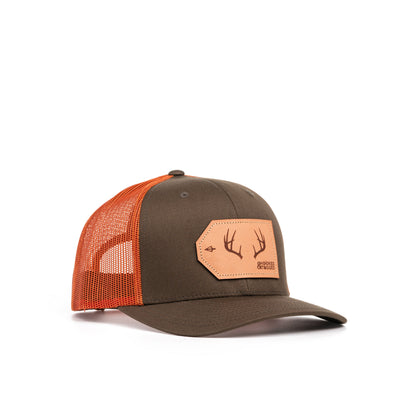 Hooked & Tagged  - Buck Antler Patch Hat