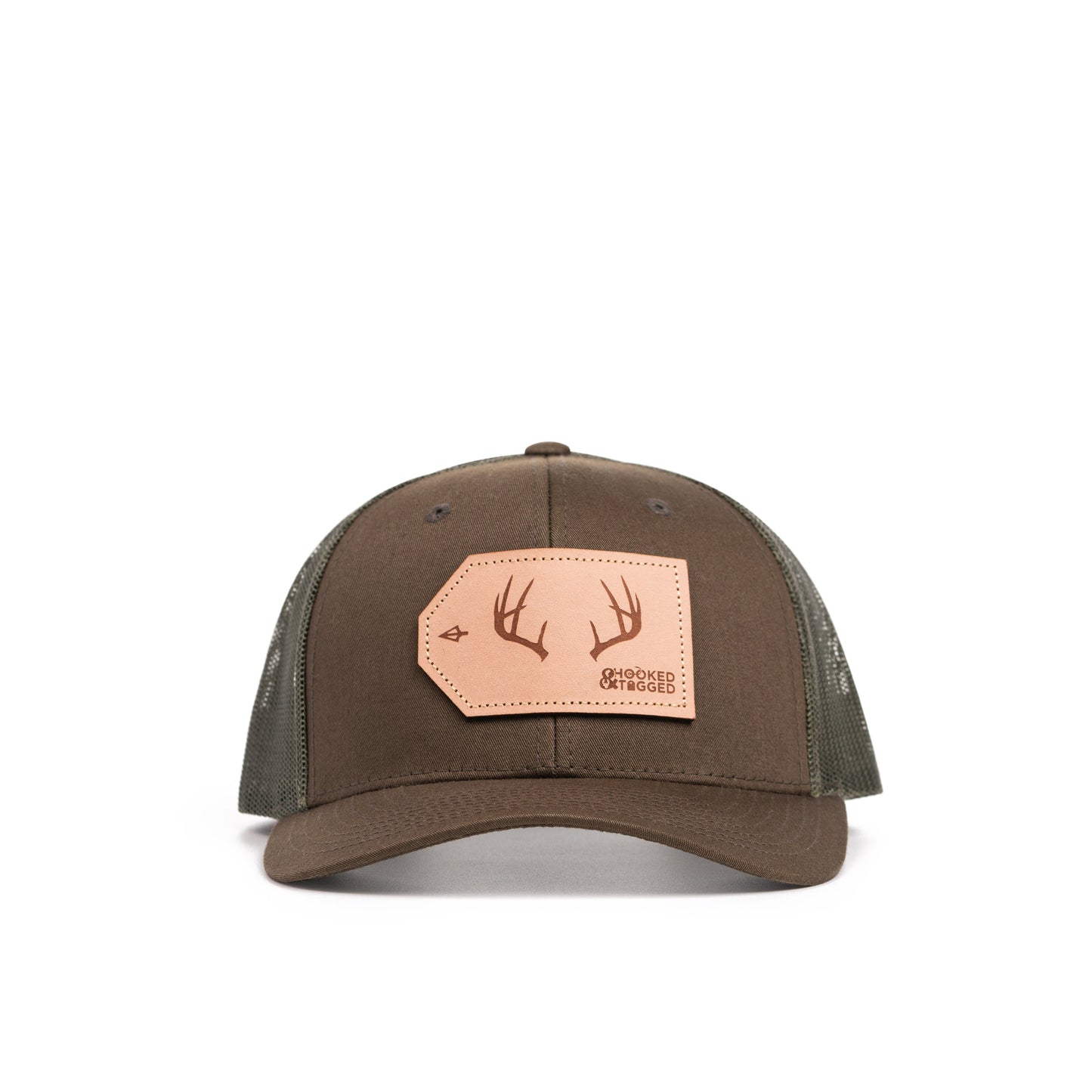 Hooked & Tagged  - Buck Antler Patch Hat