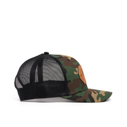 Hooked & Tagged  - Buck Antler Patch Hat