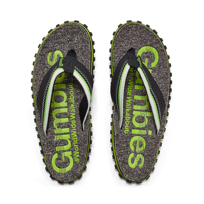 Gumbies Cairns - Flip-Flops - Men's - Lime - Angler's Pro Tackle & Outdoors