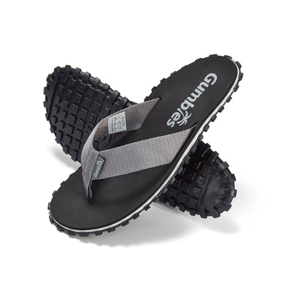 Gumbies Duckbill - Flip-Flops - Men's - Black & Grey - Angler's Pro Tackle & Outdoors