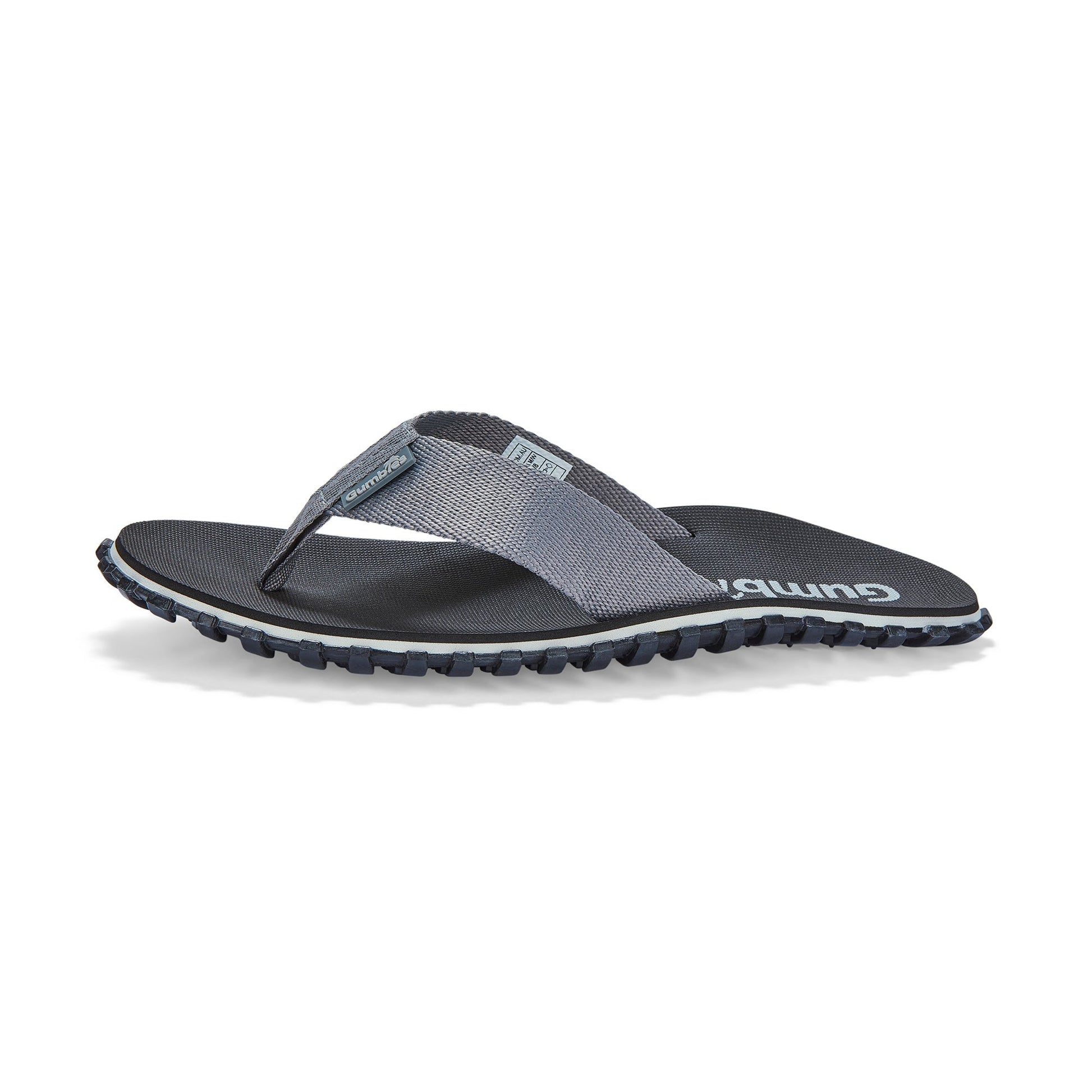 Gumbies Duckbill - Flip-Flops - Men's - Black & Grey - Angler's Pro Tackle & Outdoors