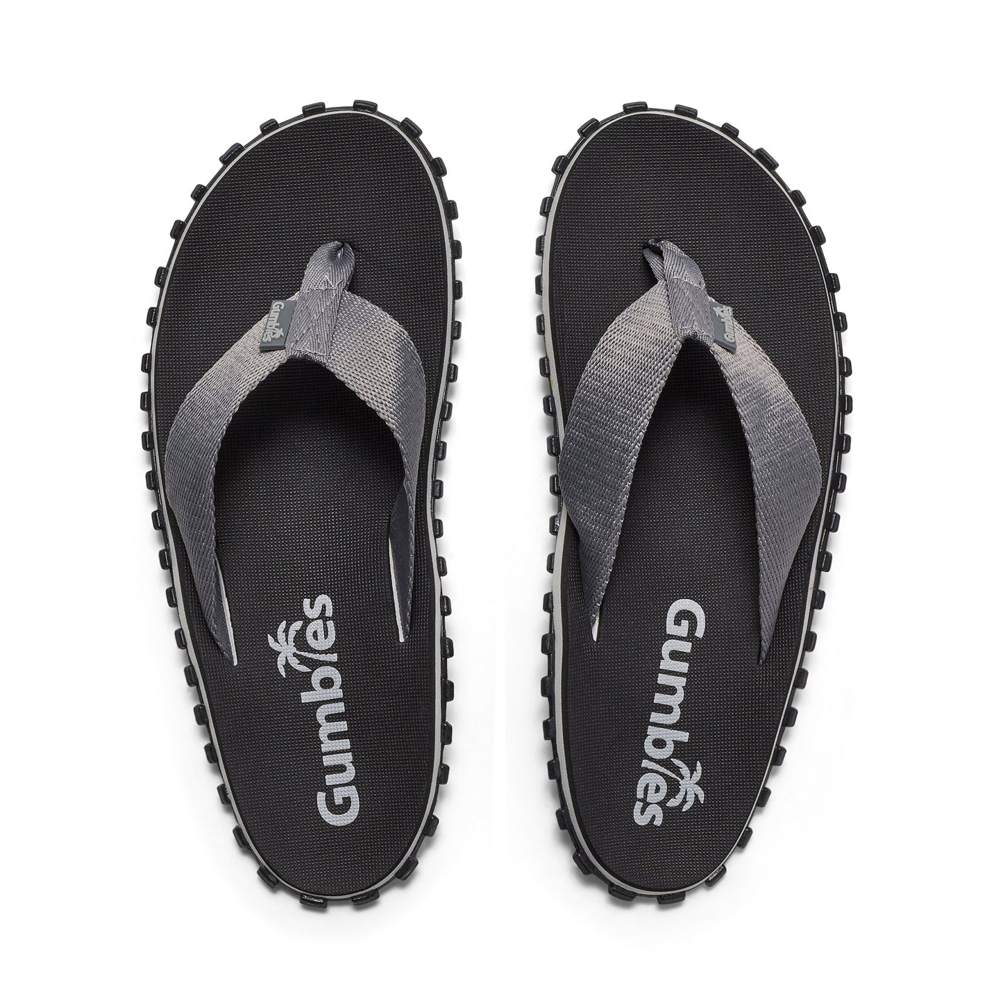 Gumbies Duckbill - Flip-Flops - Men's - Black & Grey - Angler's Pro Tackle & Outdoors