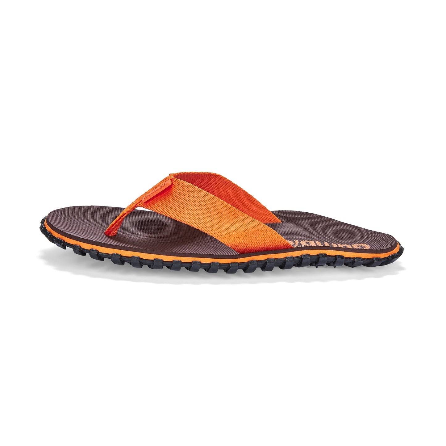 Gumbies Duckbill Flip-Flops - Men's - Brown & Orange - Angler's Pro Tackle & Outdoors