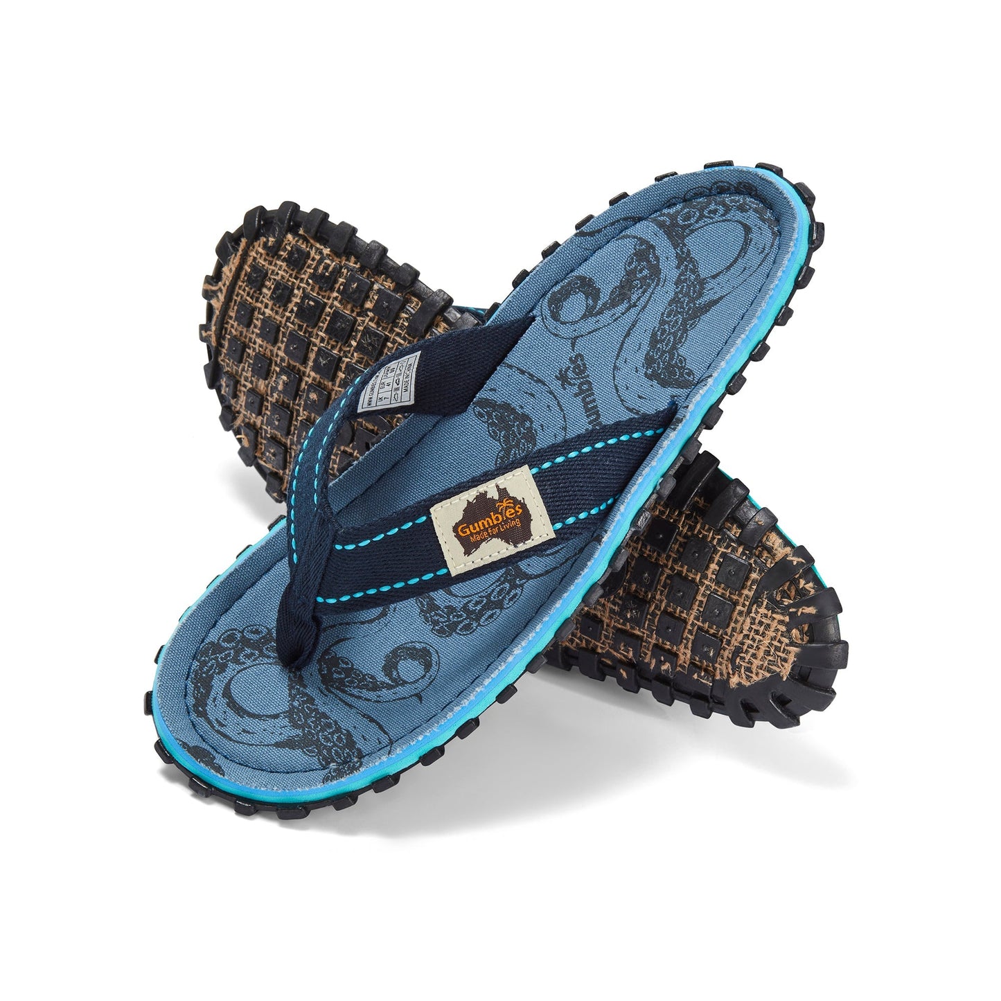 Gumbies Islander Flip-Flops - Men's - Abyss - Angler's Pro Tackle & Outdoors