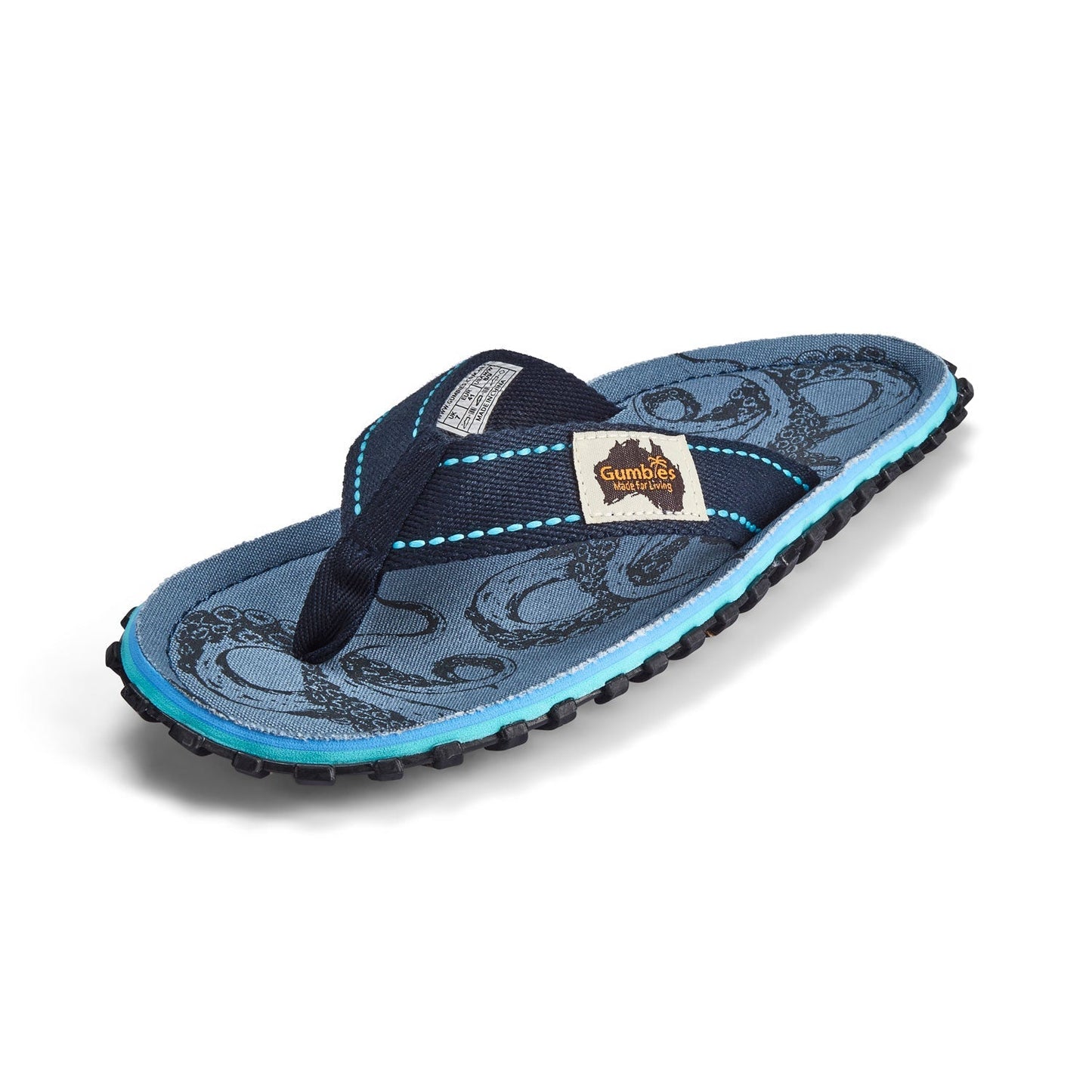 Gumbies Islander Flip-Flops - Men's - Abyss - Angler's Pro Tackle & Outdoors