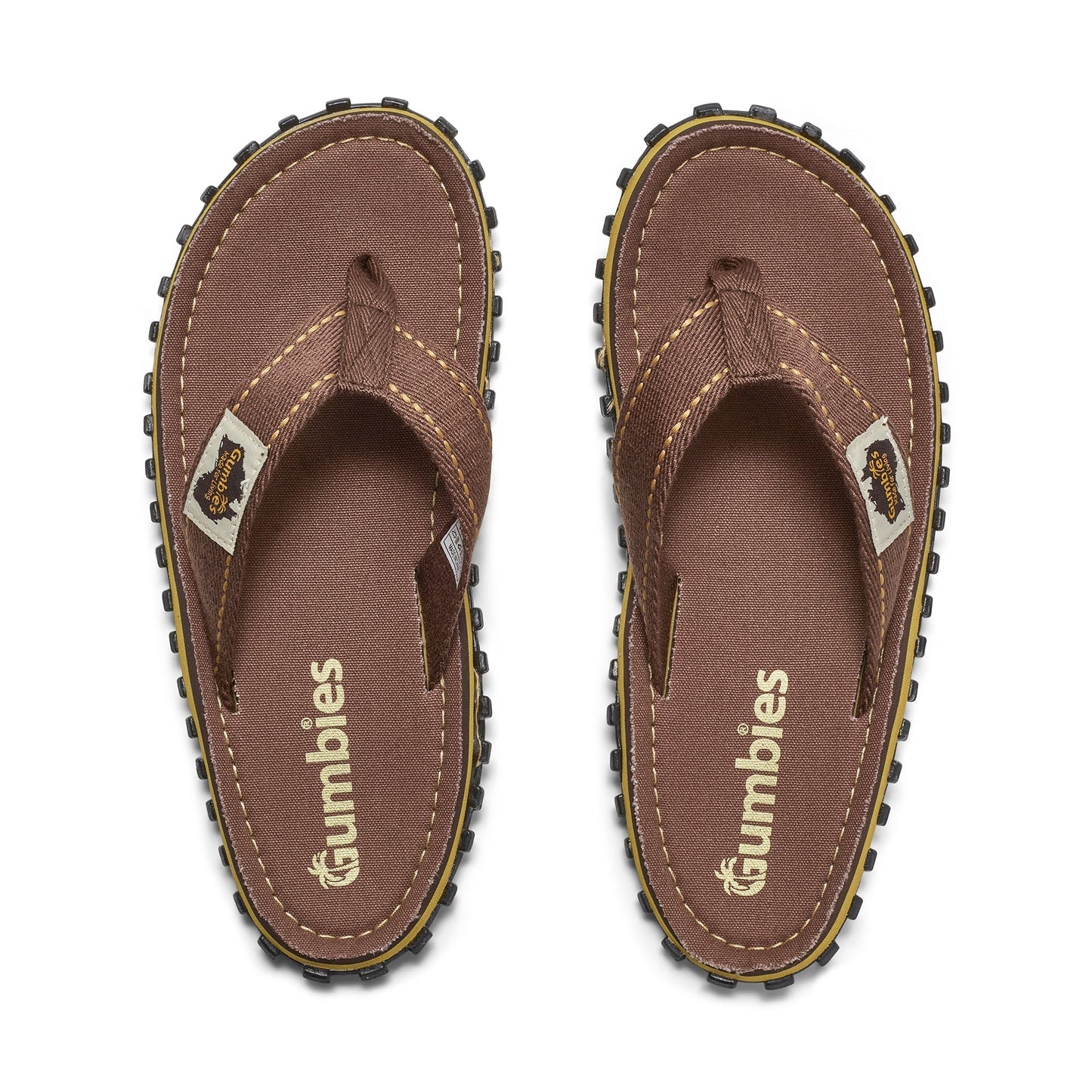 Gumbies Islander Flip-Flops - Men's - Classic Brown - Angler's Pro Tackle & Outdoors