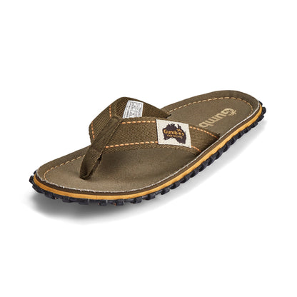 Gumbies Islander Flip-Flops - Men's - Classic Khaki - Angler's Pro Tackle & Outdoors