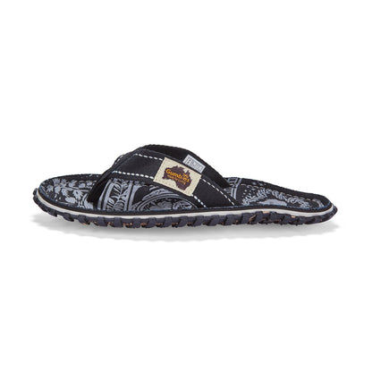 Gumbies Islander Flip-Flops - Men's - Midnight Black - Angler's Pro Tackle & Outdoors