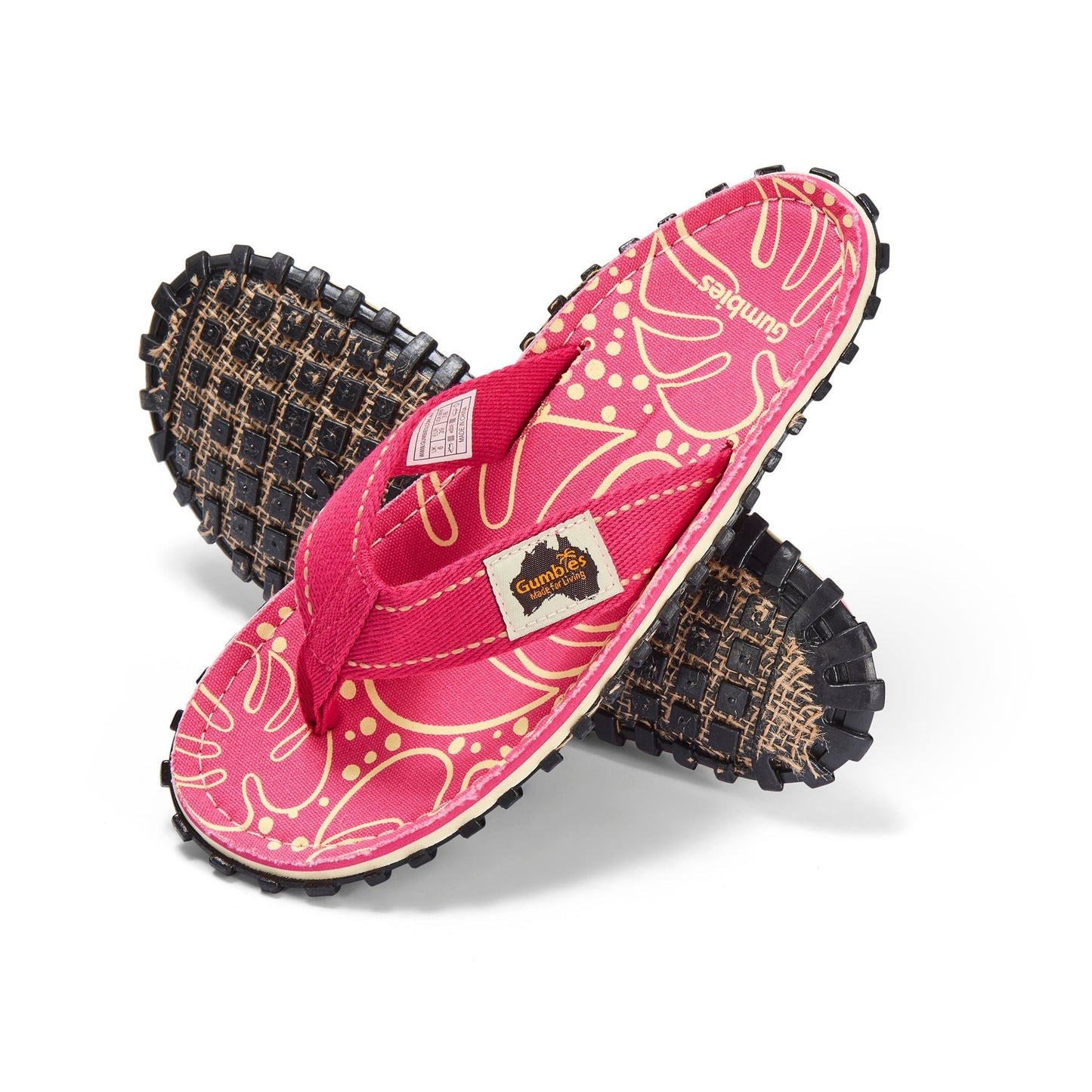 Gumbies Islander Flip-Flops - Women's - Tropical Pink - Angler's Pro Tackle & Outdoors