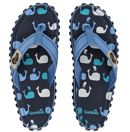 Gumbies Islander Flip-Flops - Women's - Whales - Angler's Pro Tackle & Outdoors