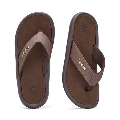 Gumbies Noosa Flip-Flops - Men's - Brown