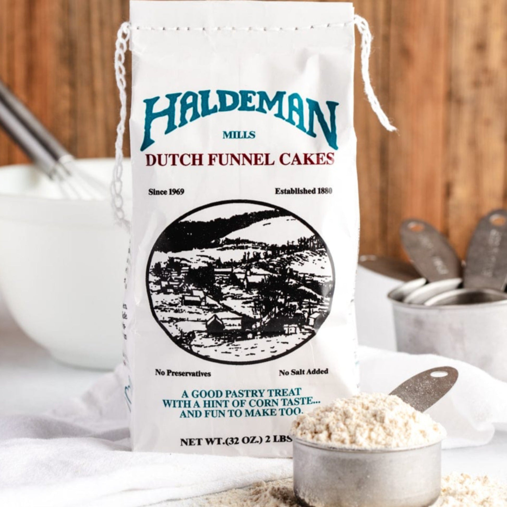 Haldeman Mills Dutch Funnel Cake Mix (non-GMO) - Angler's Pro Tackle & Outdoors