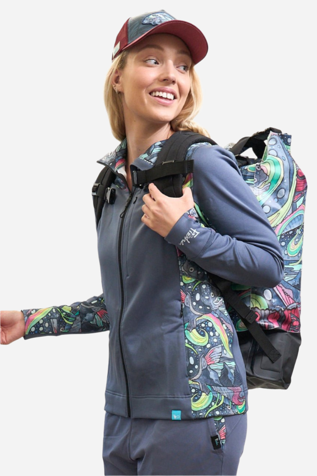 FisheWear HaliBorealis Midlayer Jacket