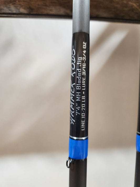 Hammer Rods Select Series 7' 4" Bladed Jig - Angler's Pro Tackle & Outdoors