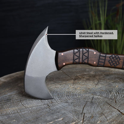 AncientSmithy Hand forged tomahawk "Nanook"