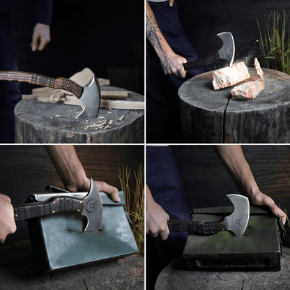 AncientSmithy Hand forged tomahawk "Nanook"