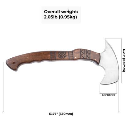 AncientSmithy Hand forged tomahawk "Nanook"