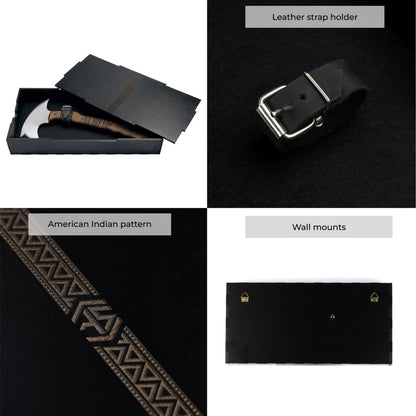 AncientSmithy Handcrafted tomahawk "Takoda" with tribal engraving