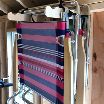 HangThis Up - Lawn Chair Organizer, Yard Shed, Shed organization, storage, Shed Accessories - Angler's Pro Tackle & Outdoors