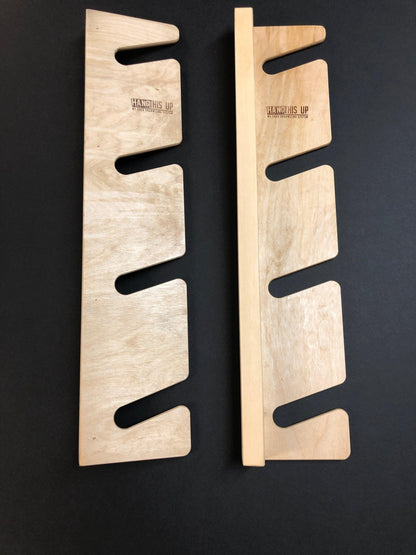 HANGTHIS Up - Skateboard Organizer 26" (Holds 4) Sporting Goods Organization, Skateboard Rack, Skateboard Display