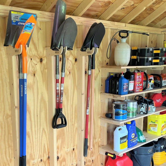 HangThis Up - Starter Kit, Shed Organization, Garden Shed, Yard and Garden Tool Racks - Angler's Pro Tackle & Outdoors