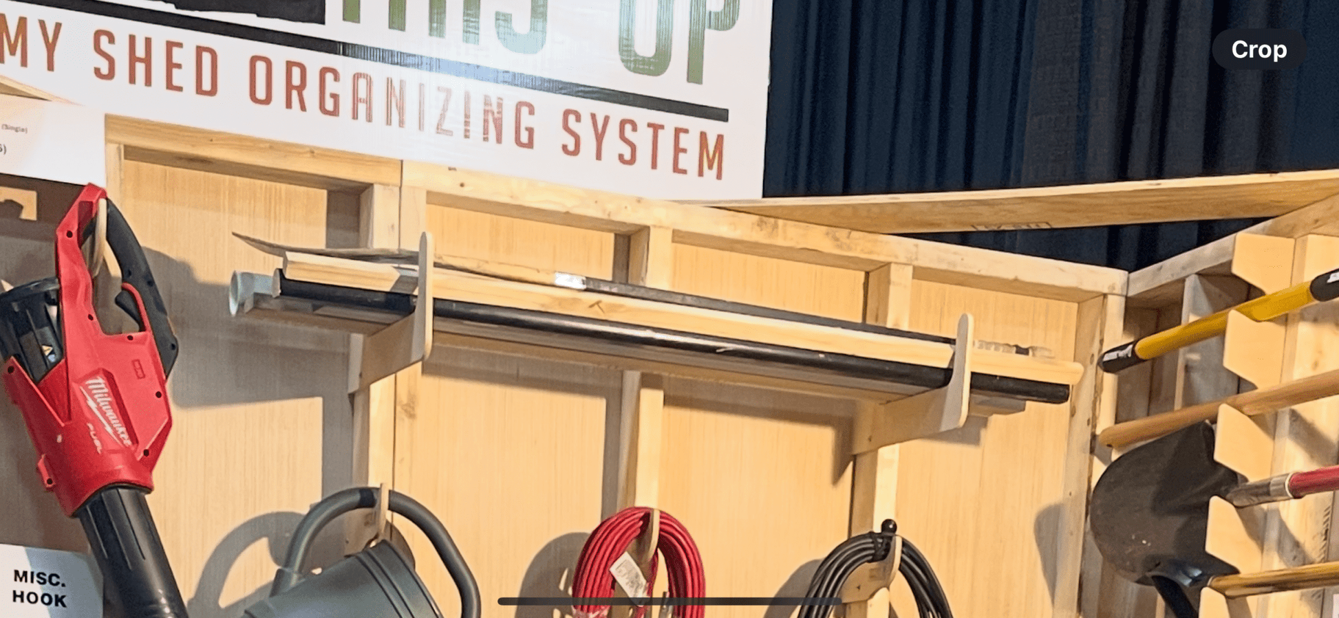 HangThis Up - Storage Organizer, Yard Shed, Storage Shed, Shed Organization, Tool Rack - Angler's Pro Tackle & Outdoors