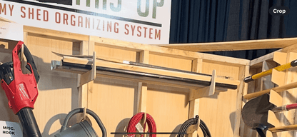 HangThis Up - Storage Organizer, Yard Shed, Storage Shed, Shed Organization, Tool Rack - Angler's Pro Tackle & Outdoors
