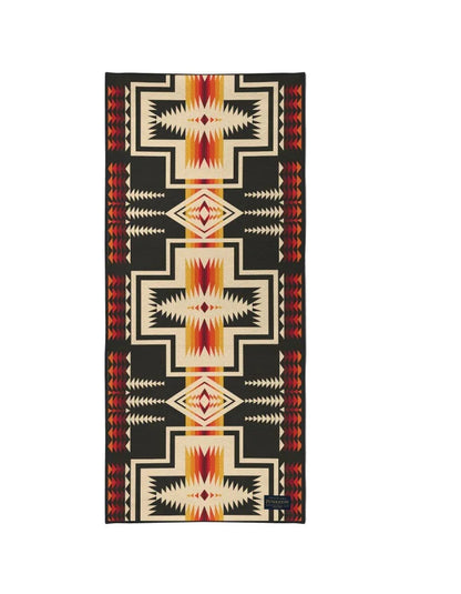 Yune Yoga Towel Pendleton Harding Black