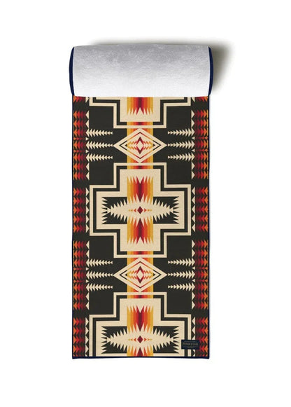 Yune Yoga Towel Pendleton Harding Black