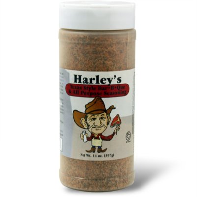 Harley's Texas Style Bar - B - Que & All Purpose Seasoning 14 oz. - Angler's Pro Tackle & Outdoors