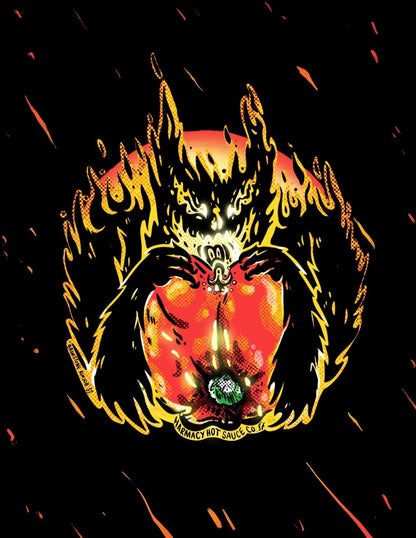 Harmacy Hot Sauce Co. Brimstone Rimshot - Extra Hot Tahini & Roasted Red Pepper Sauce (9oz) - Angler's Pro Tackle & Outdoors